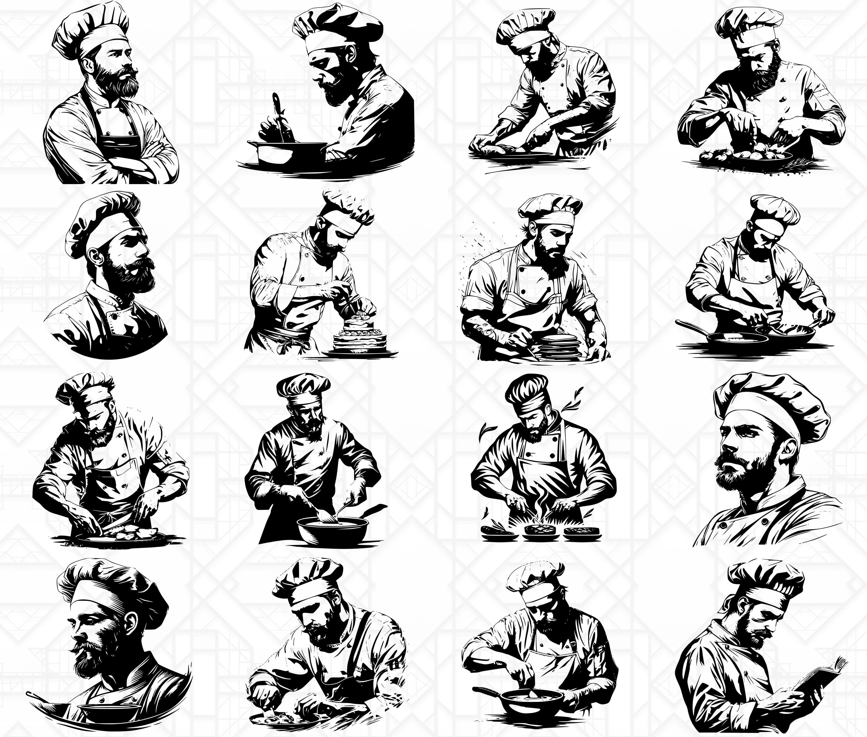 Chef SVG Bundle - CraftNest - Digital Crafting and Art