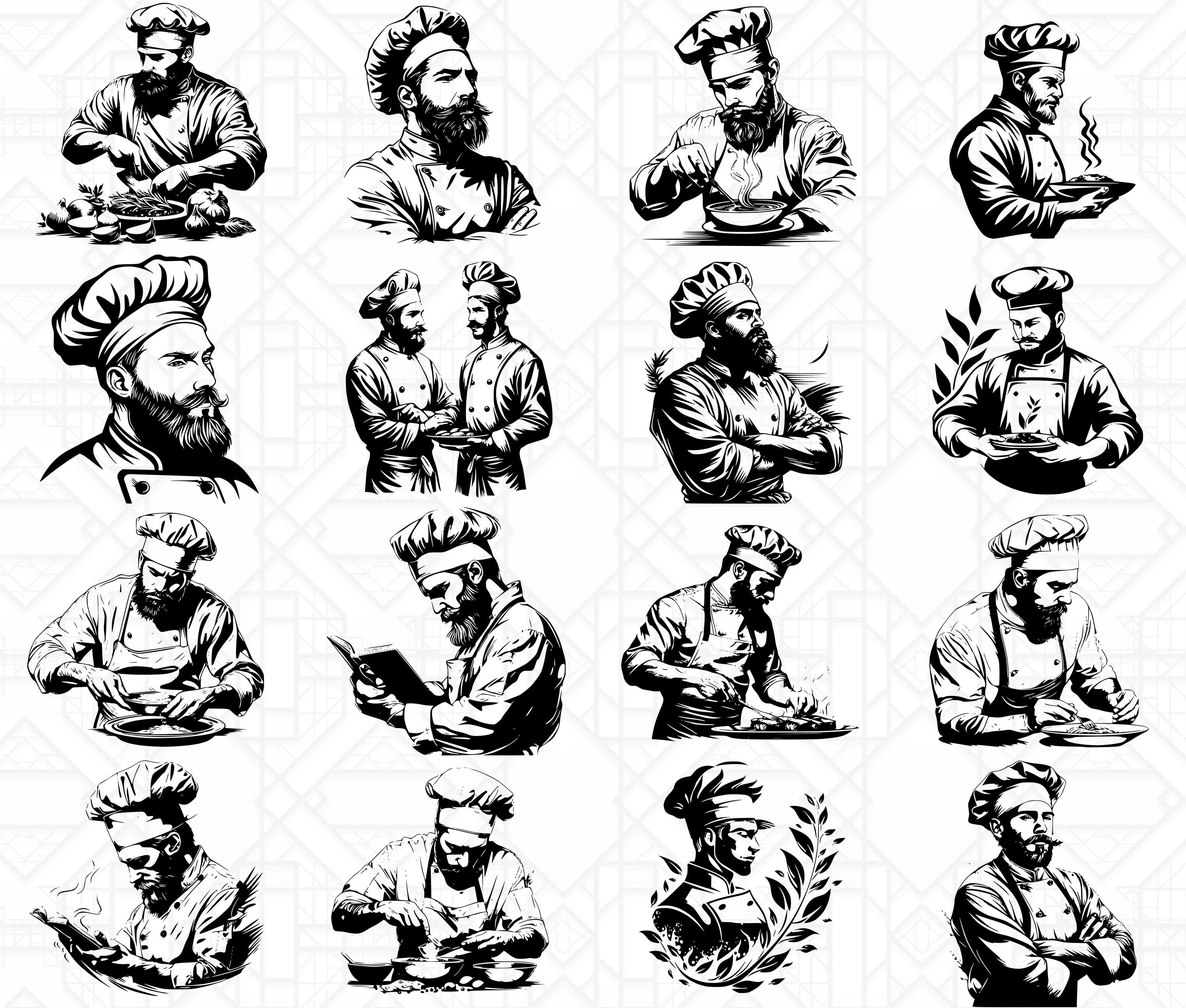 Chef SVG Bundle - CraftNest - Digital Crafting and Art
