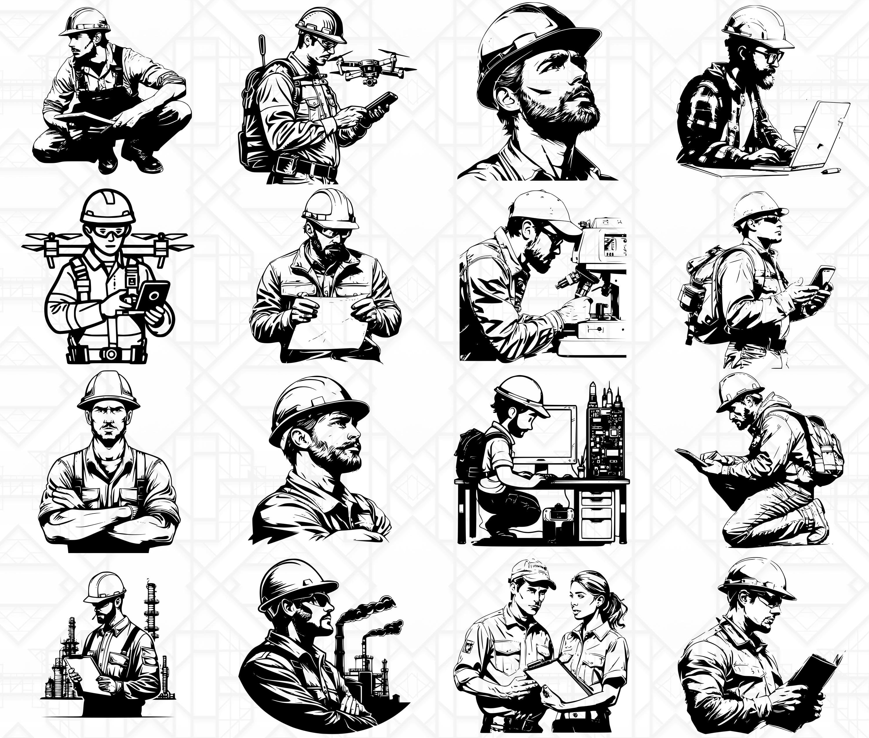 Engineer SVG Bundle - CraftNest - Digital Crafting and Art