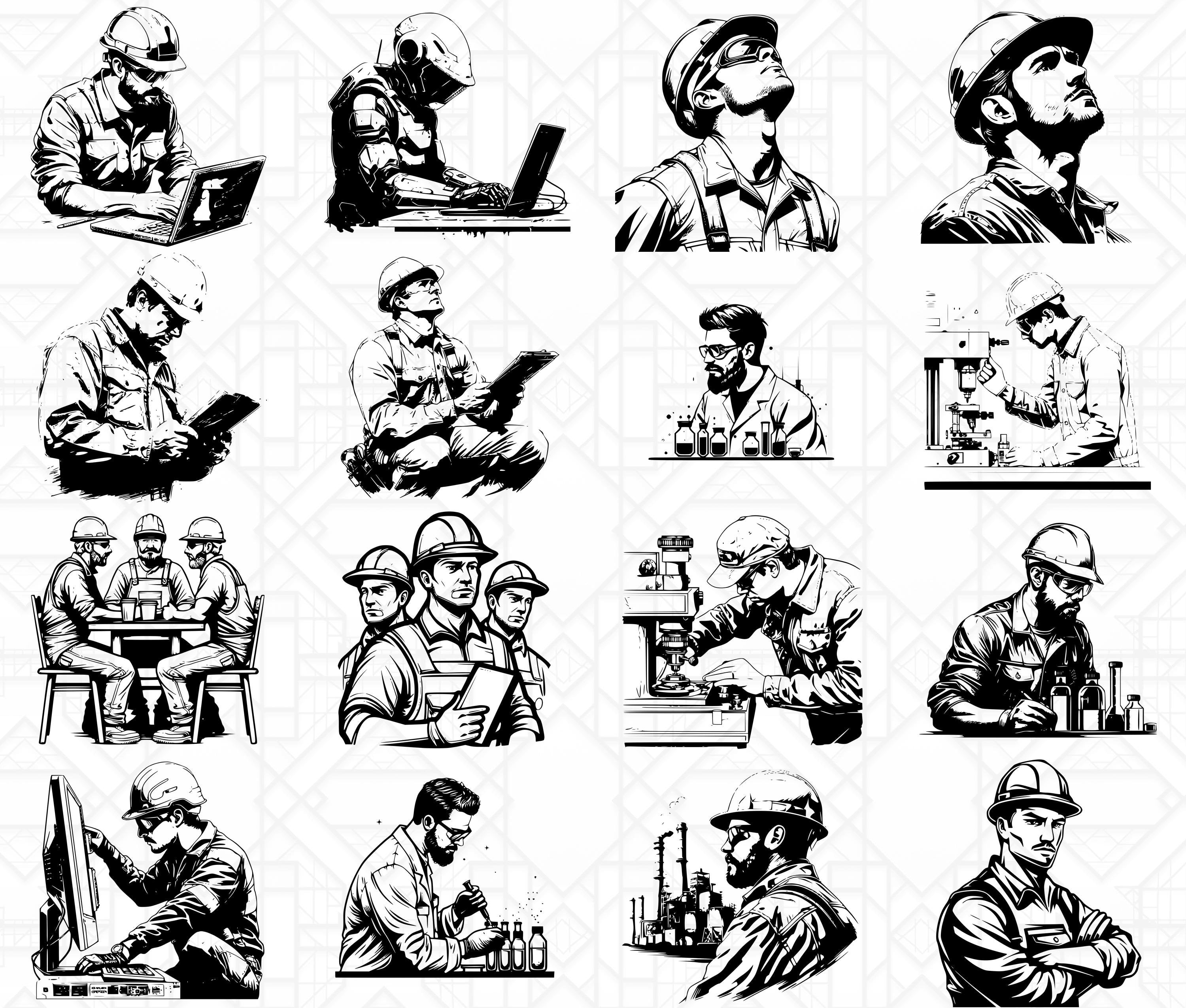 Engineer SVG Bundle - CraftNest - Digital Crafting and Art