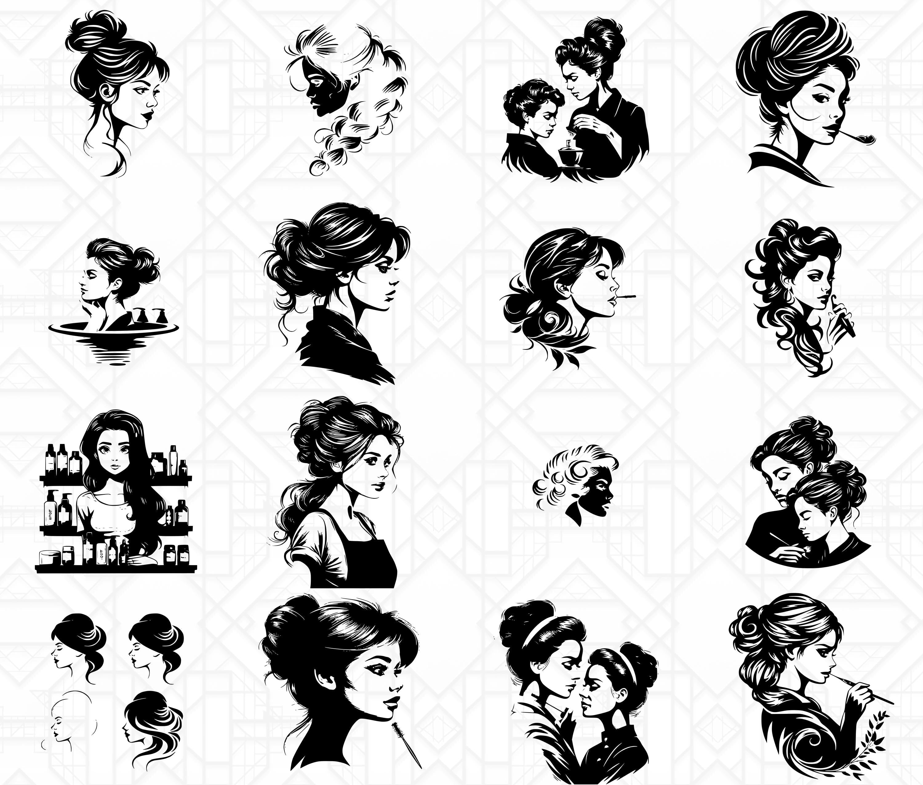 Hairdresser SVG Bundle - CraftNest - Digital Crafting and Art