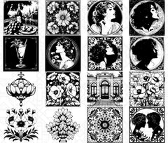 Art Nouveau Summer SVG Bundle - CraftNest - Digital Crafting and Art