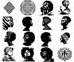 Afro American Back To School SVG Bundle - CraftNest - Digital Crafting and Art