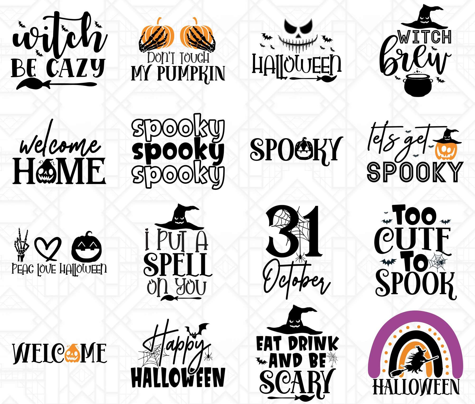 Halloween Gnome Pumpkin SVG - CraftNest - Digital Crafting and Art