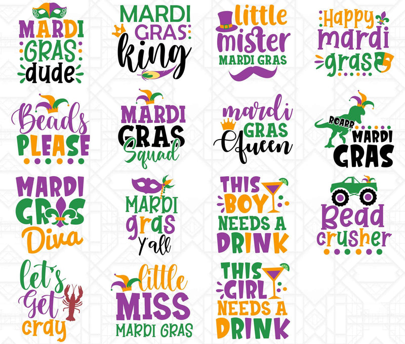 Mardi Gras SVG - CraftNest - Digital Crafting and Art