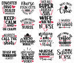 Nurse Quotes SVG - CraftNest - Digital Crafting and Art