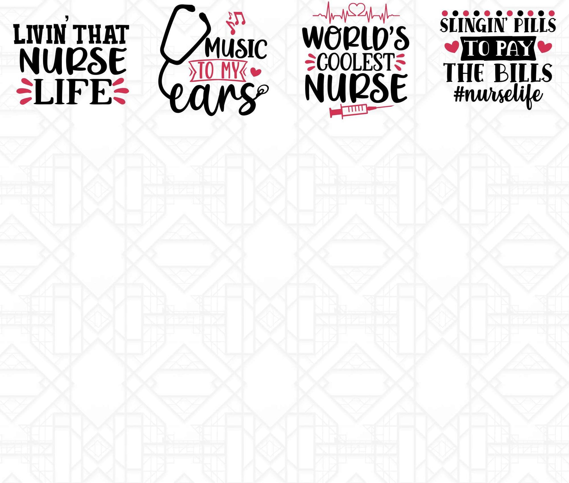 Nurse Quotes SVG - CraftNest - Digital Crafting and Art
