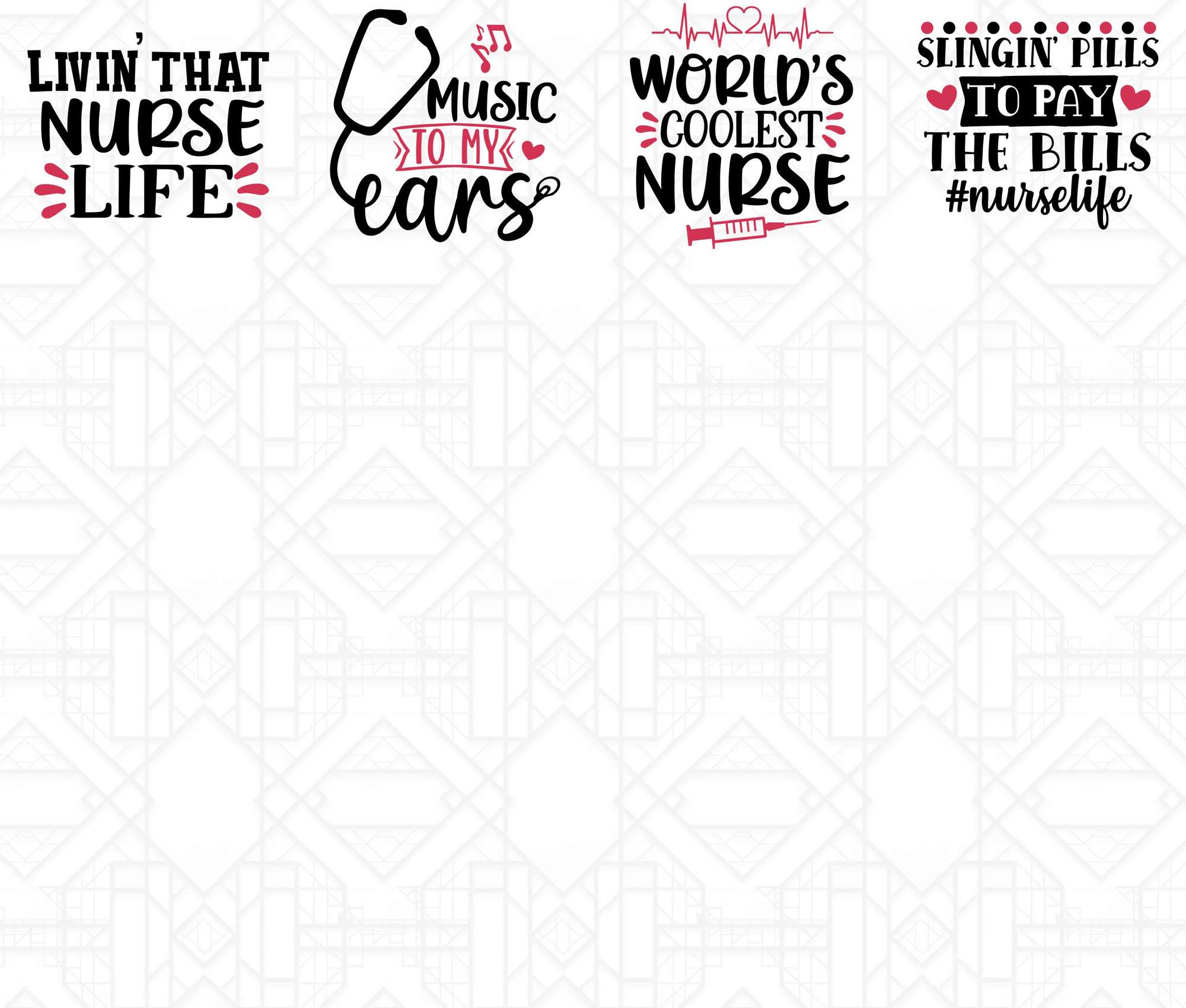 Nurse Quotes SVG - CraftNest - Digital Crafting and Art
