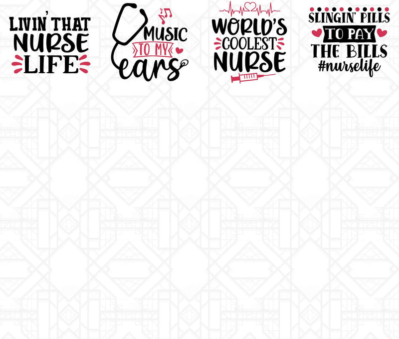 Nurse Quotes SVG - CraftNest - Digital Crafting and Art