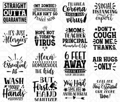Quarantine SVG - CraftNest - Digital Crafting and Art