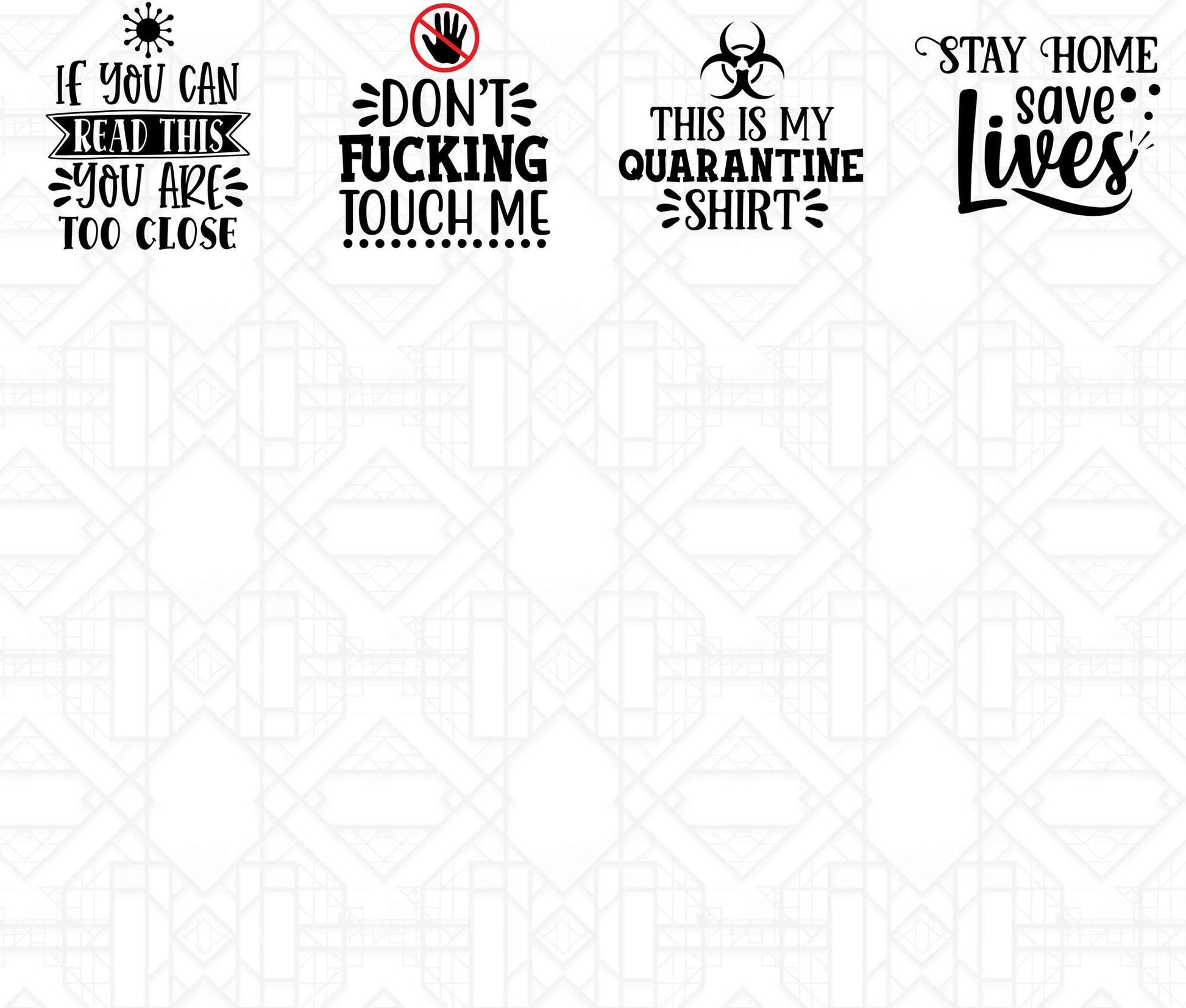 Quarantine SVG - CraftNest - Digital Crafting and Art