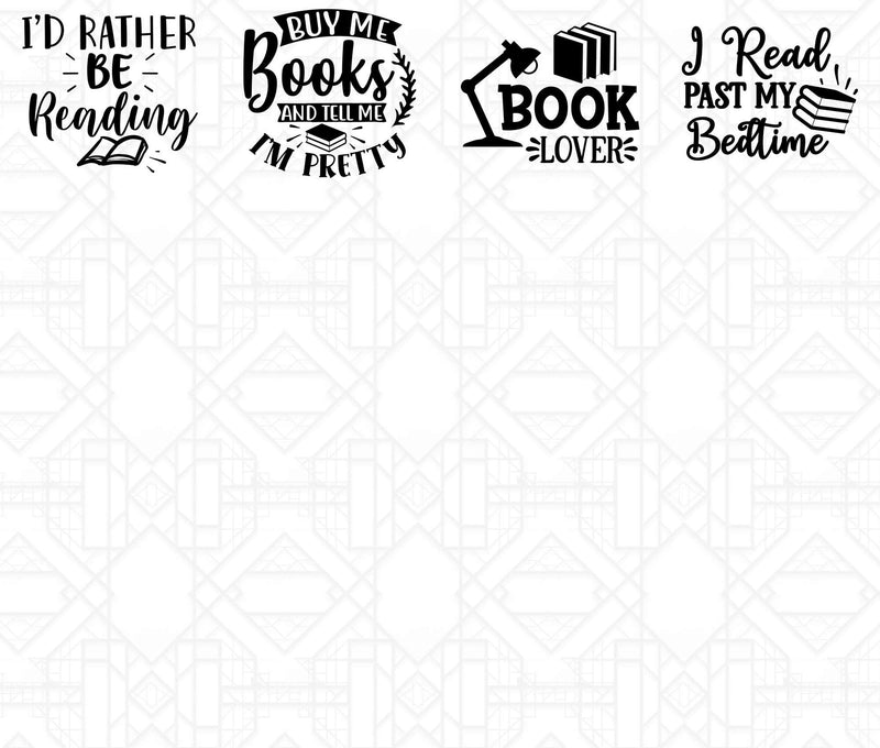 Reading Book SVG - CraftNest - Digital Crafting and Art
