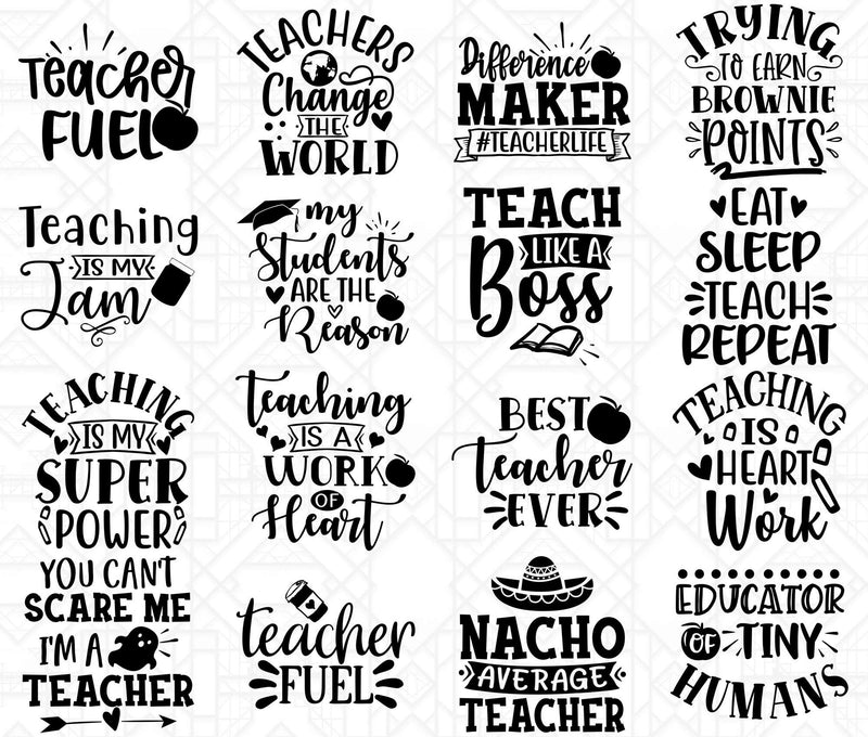 Teacher SVG - CraftNest - Digital Crafting and Art