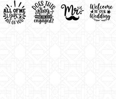 Wedding SVG - CraftNest - Digital Crafting and Art