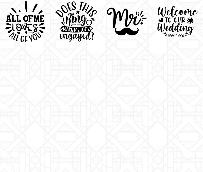 Wedding SVG - CraftNest - Digital Crafting and Art
