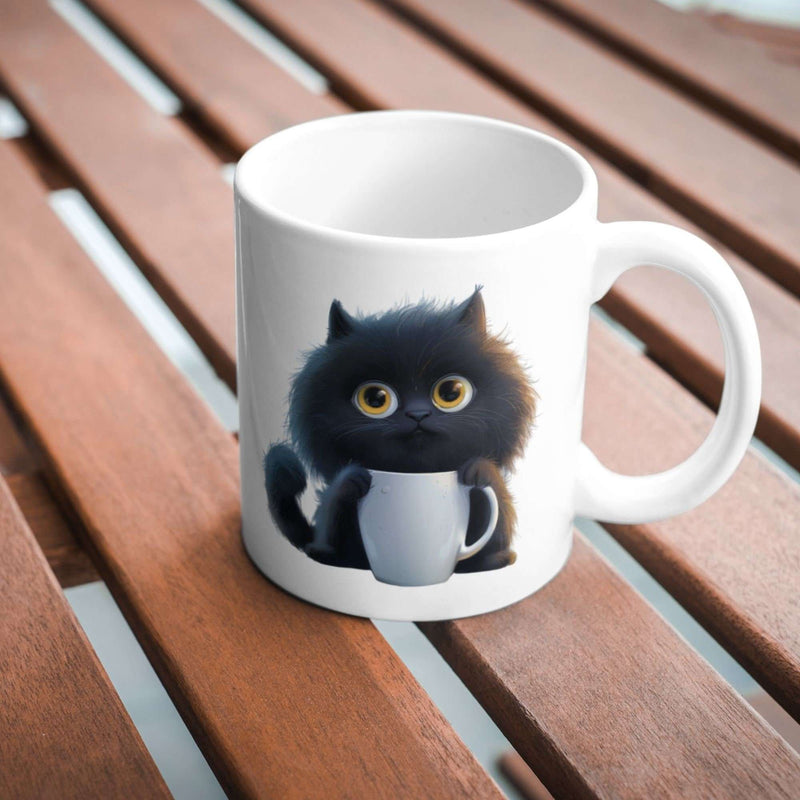 Black Grumpy Cat Clipart - CraftNest - Digital Crafting and Art
