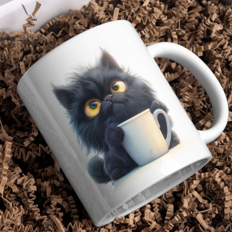Black Grumpy Cat Clipart - CraftNest - Digital Crafting and Art