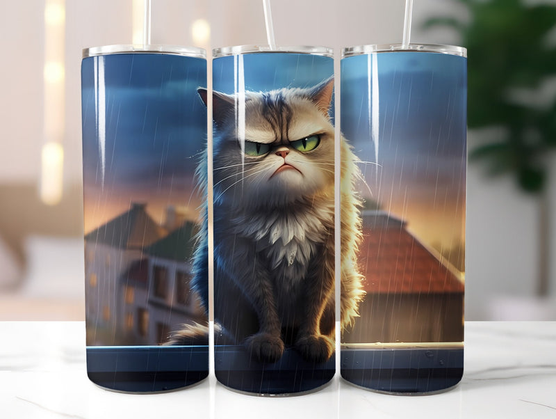 Grumpy Cats Tumbler Wrap - CraftNest