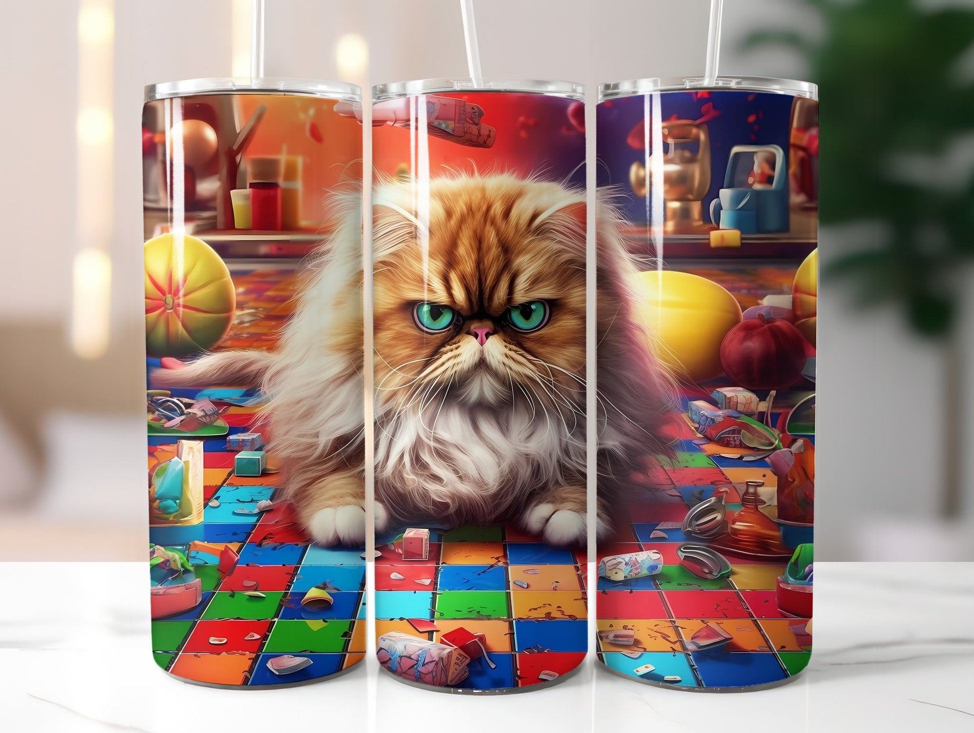 Grumpy Cats Tumbler Wrap - CraftNest