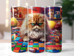 Grumpy Cats Tumbler Wrap - CraftNest