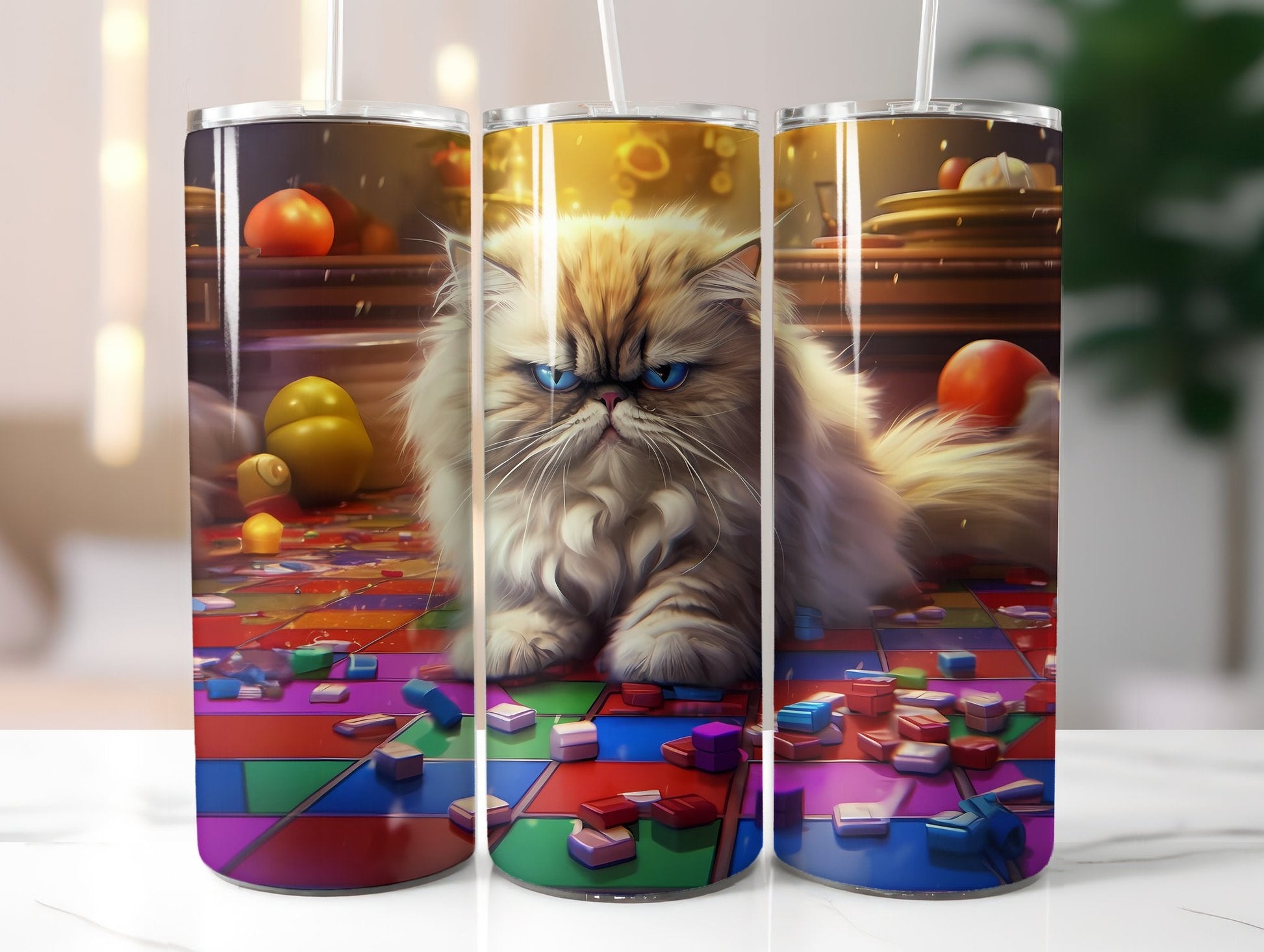 Grumpy Cats Tumbler Wrap - CraftNest