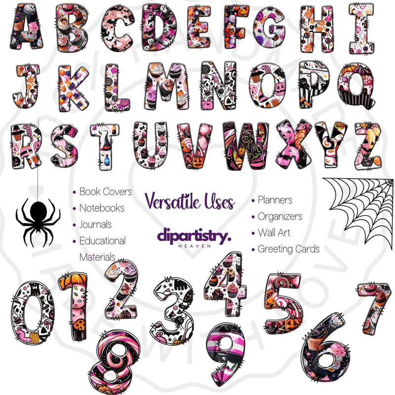 Doodle Alphabet Clipart - CraftNest - Digital Crafting and Art
