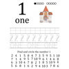 Halloween Number Tracing and Counting Busy Binder