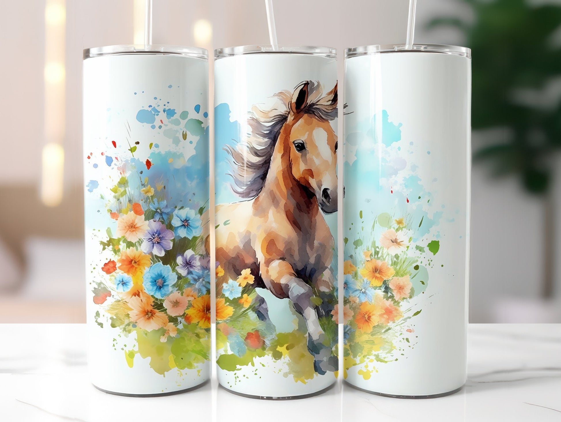 Horse Tumbler Wrap - CraftNest