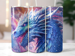 Ice Dragon Tumbler Wrap - CraftNest