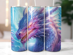 Ice Dragon Tumbler Wrap - CraftNest