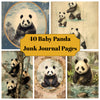 Baby Panda Junk Journal Pages