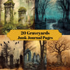 Graveyards Junk Journal Pages