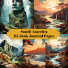 South America Junk Journal Pages