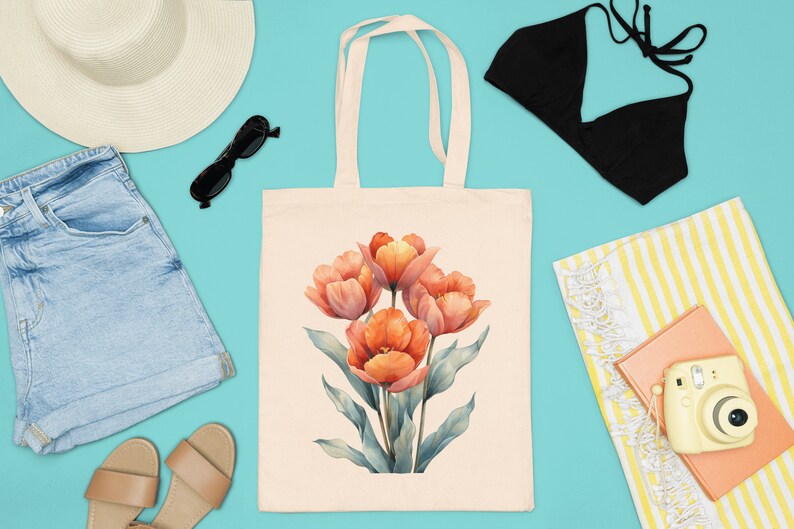 Vintage Flowers Clipart - CraftNest - Digital Crafting and Art