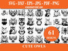 Cute Owls SVG Bundle