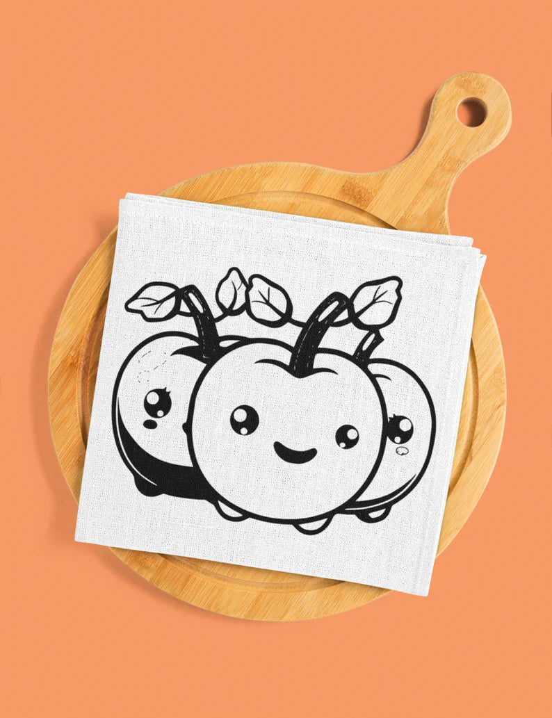 Kawaii Fruits SVG Bundle - CraftNest - Digital Crafting and Art