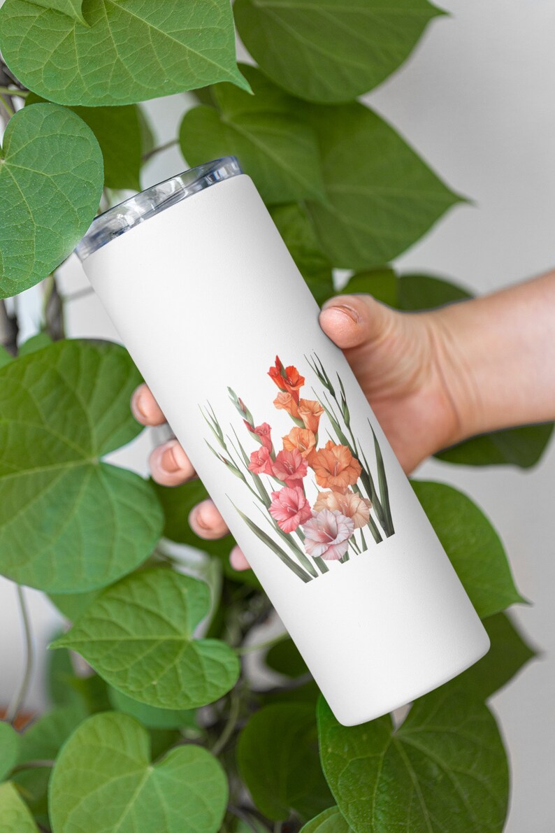 Gladiolus Flowers Clipart - CraftNest - Digital Crafting and Art