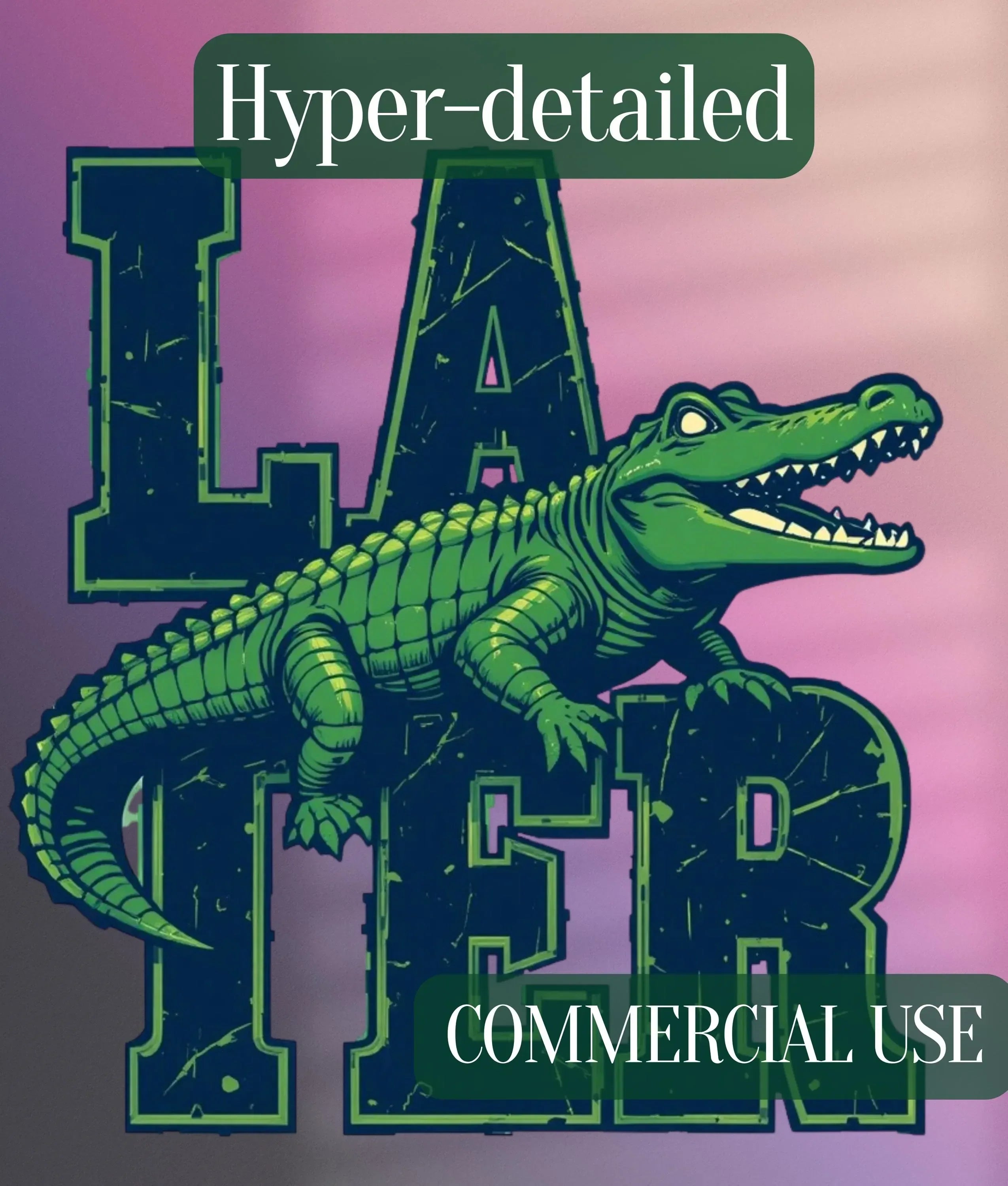Retro Alligator SVG Bundle - CraftNest - Digital Crafting and Art
