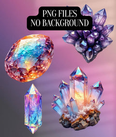 Wiccan Holographic Clipart Bundle - CraftNest - Digital Crafting and Art