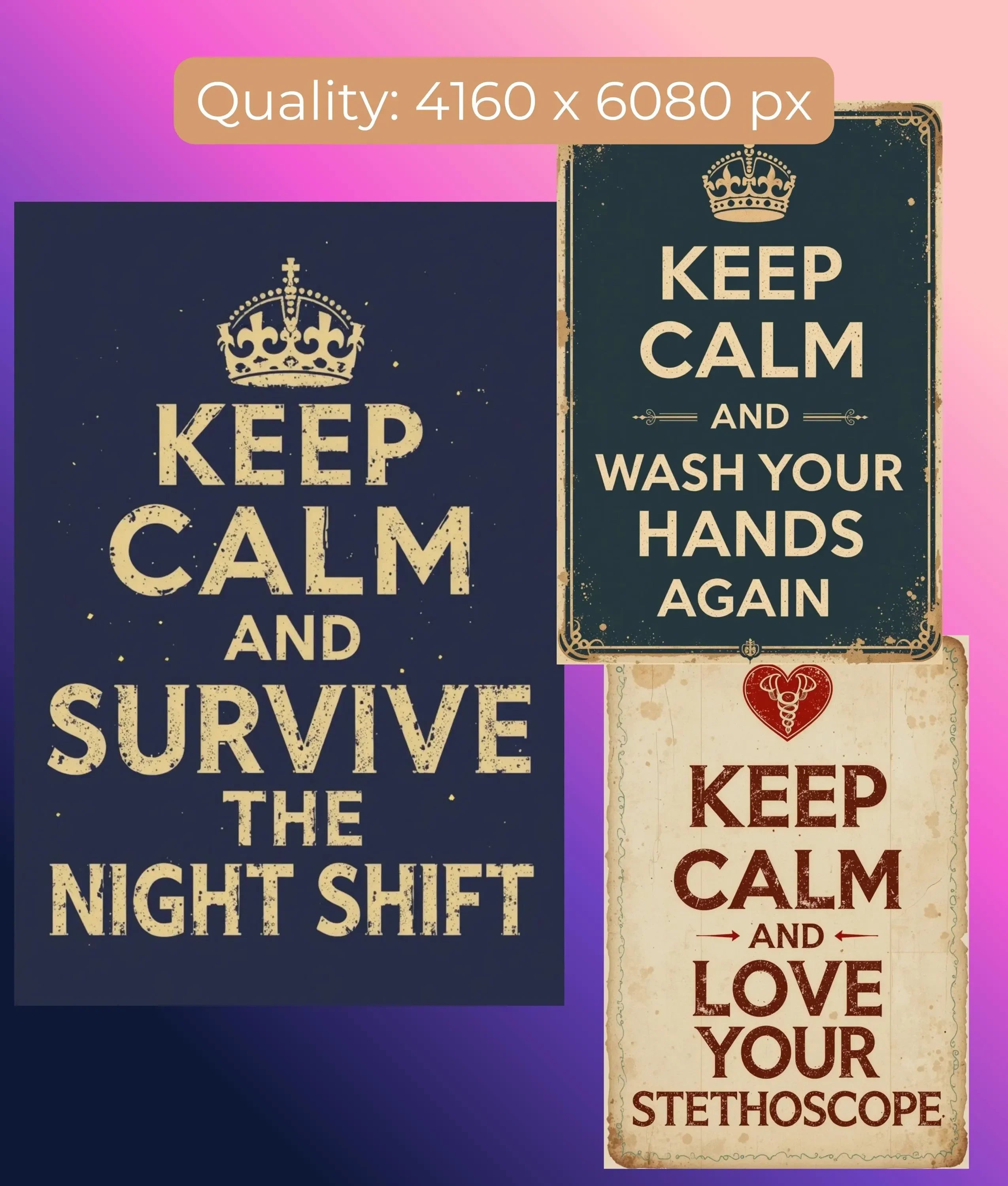 Nurse Wall Art Clipart Bundle - CraftNest - Digital Crafting and Art