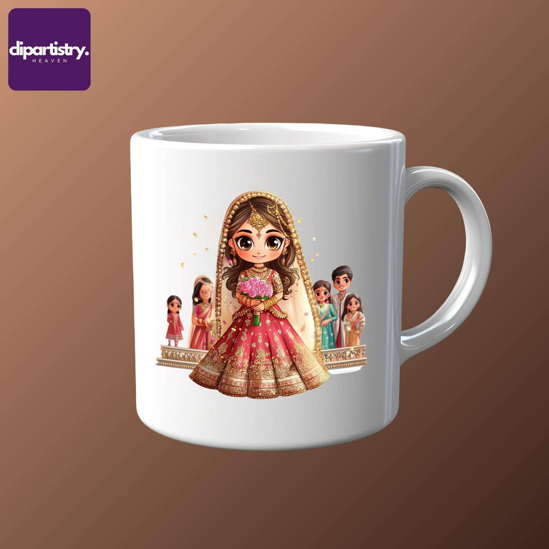 Indian Kawaii Girl Clipart - CraftNest - Digital Crafting and Art