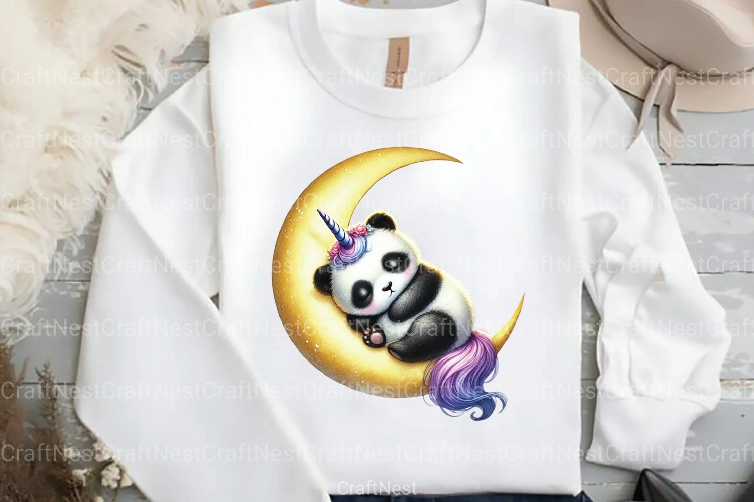 Cute Panda Clipart Bundle 8 - CraftNest - Digital Crafting and Art