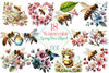 Spring Bees Clipart Bundle