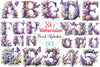 Floral Alphabet Clipart Bundle