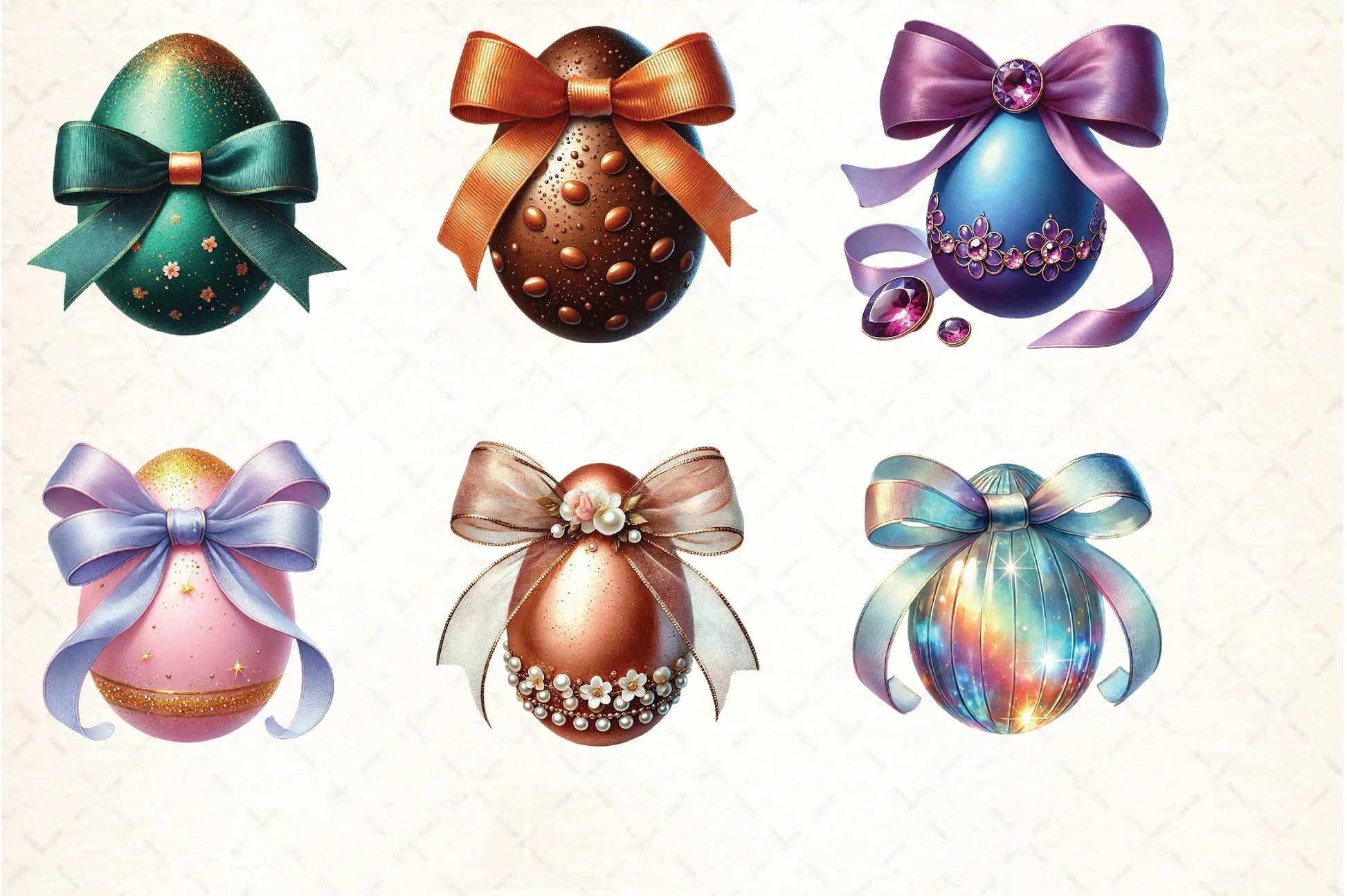 Easter Egg Clipart Bundle - CraftNest - Digital Crafting and Art