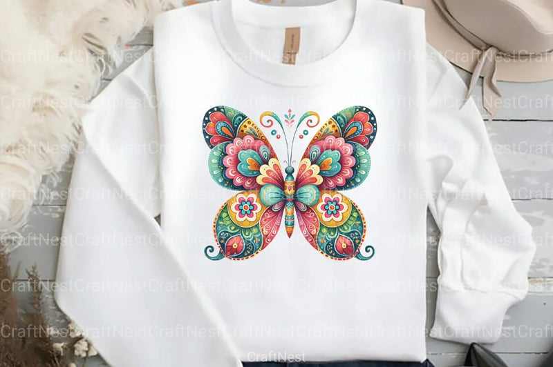 Boho Spring Clipart Bundle 99 - CraftNest - Digital Crafting and Art