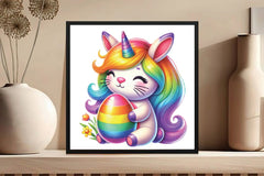 Easter Unicorn Clipart Bundle - CraftNest - Digital Crafting and Art