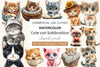 Cute Cat Clipart Bundle