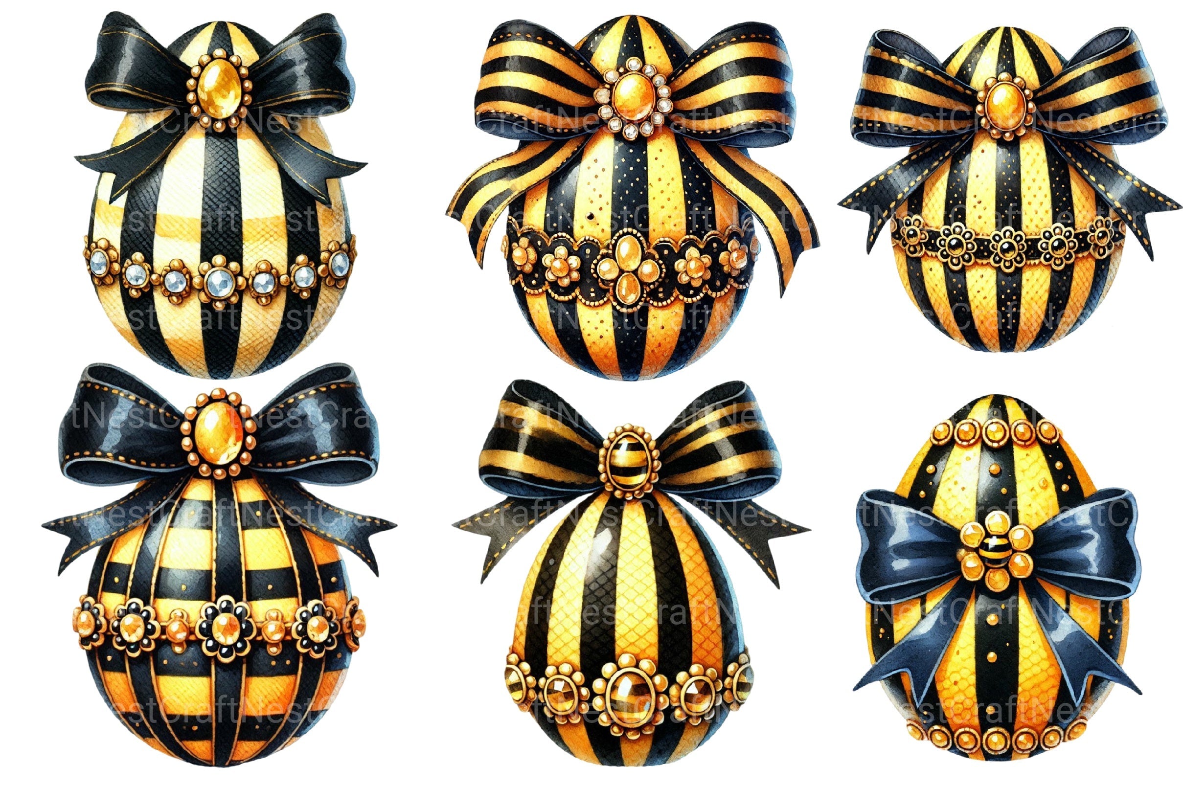 Easter Egg Easter Clipart Bundle