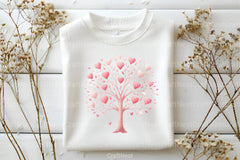 Valentine Trees Clipart Bundle - CraftNest - Digital Crafting and Art